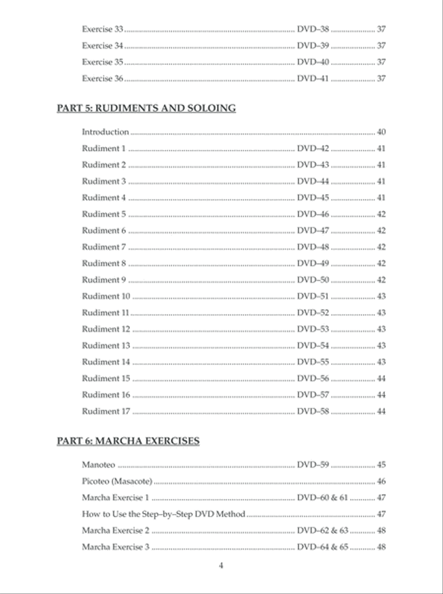 Tomas Cruz Conga Method Volume 1 - Beginning Percussion scores gallery preview page 5
