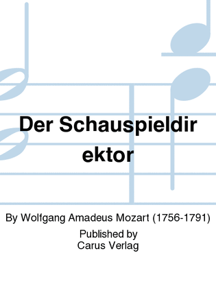 Book cover for Der Schauspieldirektor
