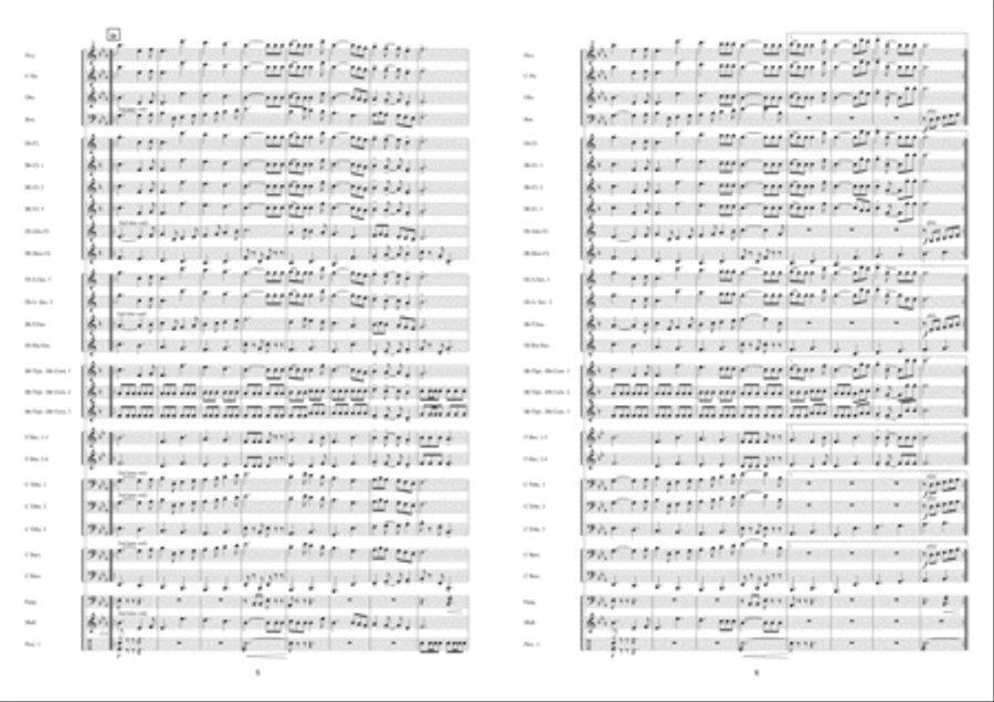 Police Academy Brass Band scores gallery preview page 4