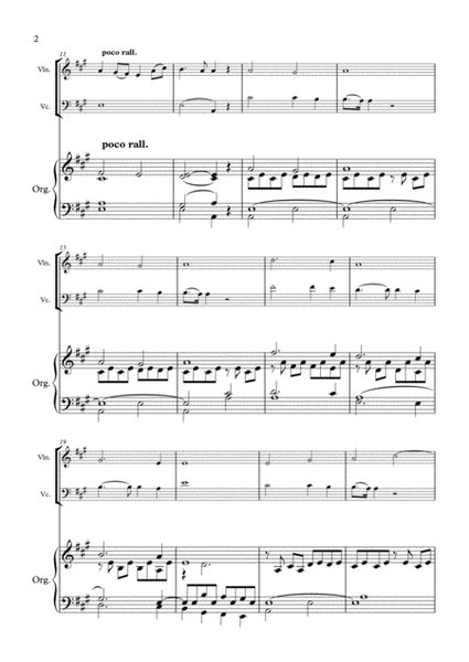 Panis Angelicus (Violin, Cello and Organ/Piano)