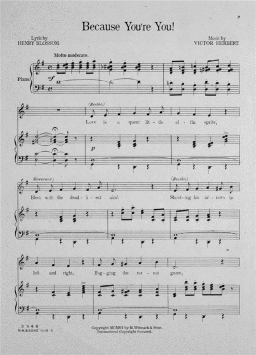 Because You're You Voice scores gallery preview page 2