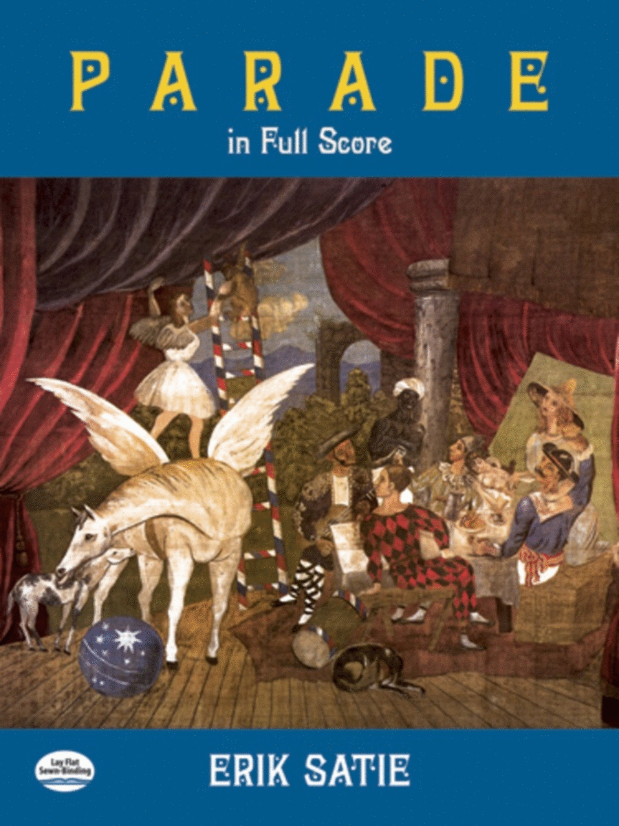 Satie - Parade Full Score Full Orchestra scores gallery preview page 1