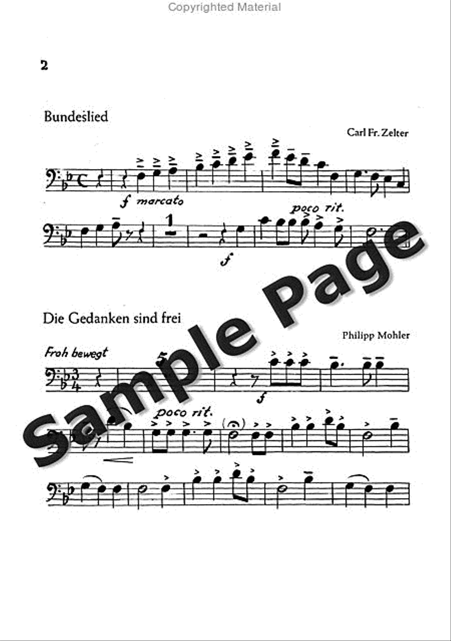 Mohler Ph Festliche Liedkantate Op37(dsb TTBB scores gallery preview page 35