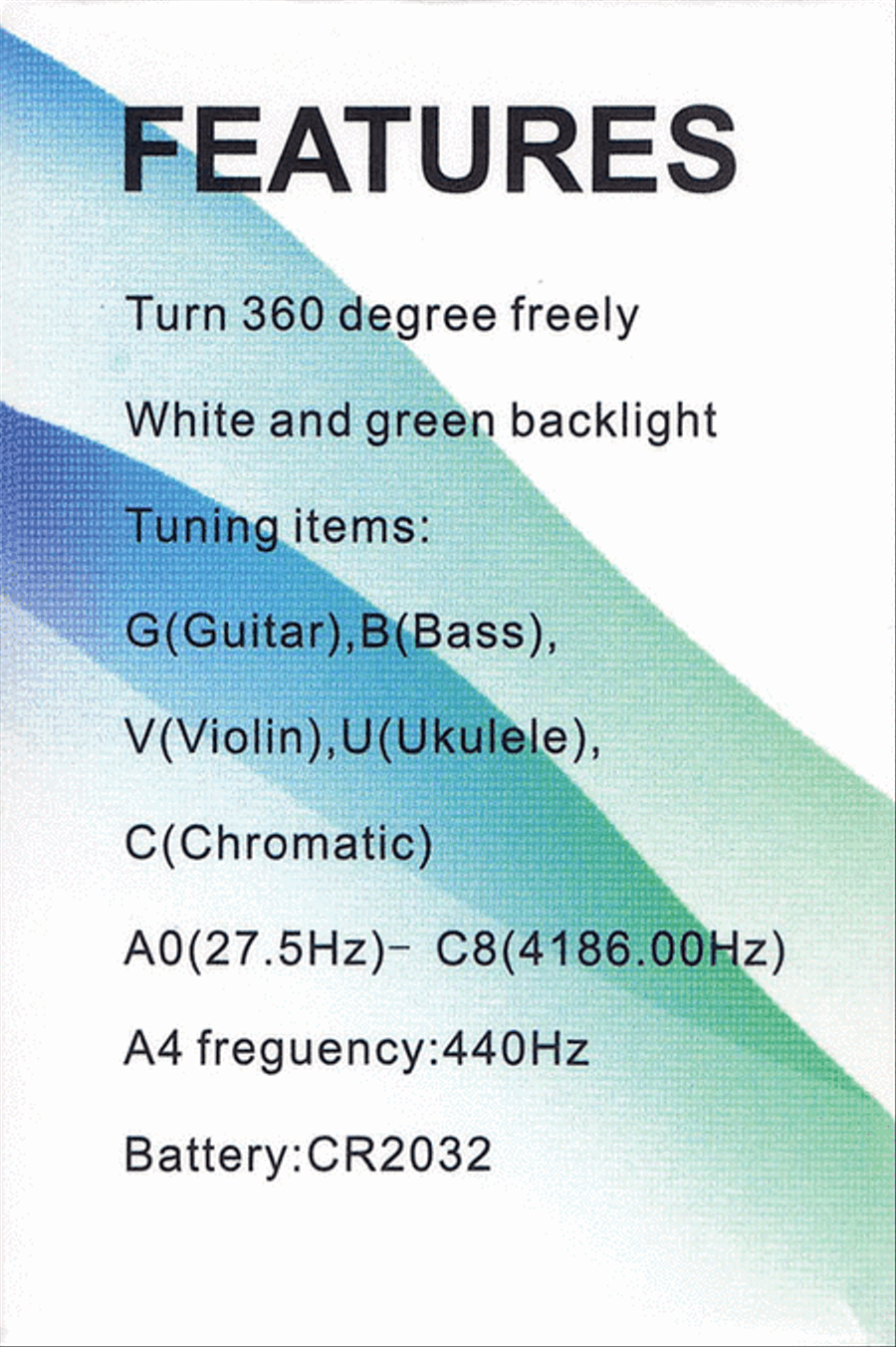 Mini Clip Digital Tuner Tuners scores gallery preview page 3