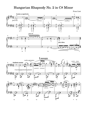 Hungarian Rhapsody No. 2 in C# Minor