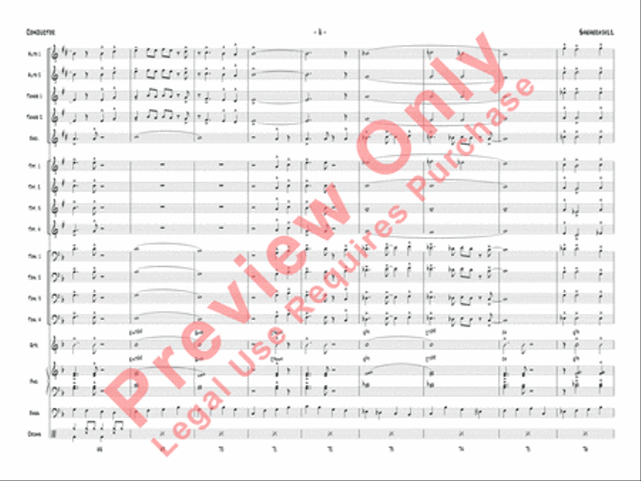 Sheherajazz Jazz Ensemble scores gallery preview page 11