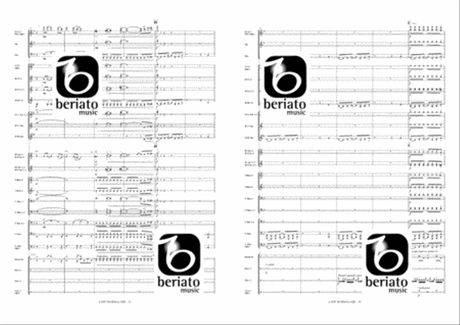 Lady Marmalade Concert Band scores gallery preview page 8