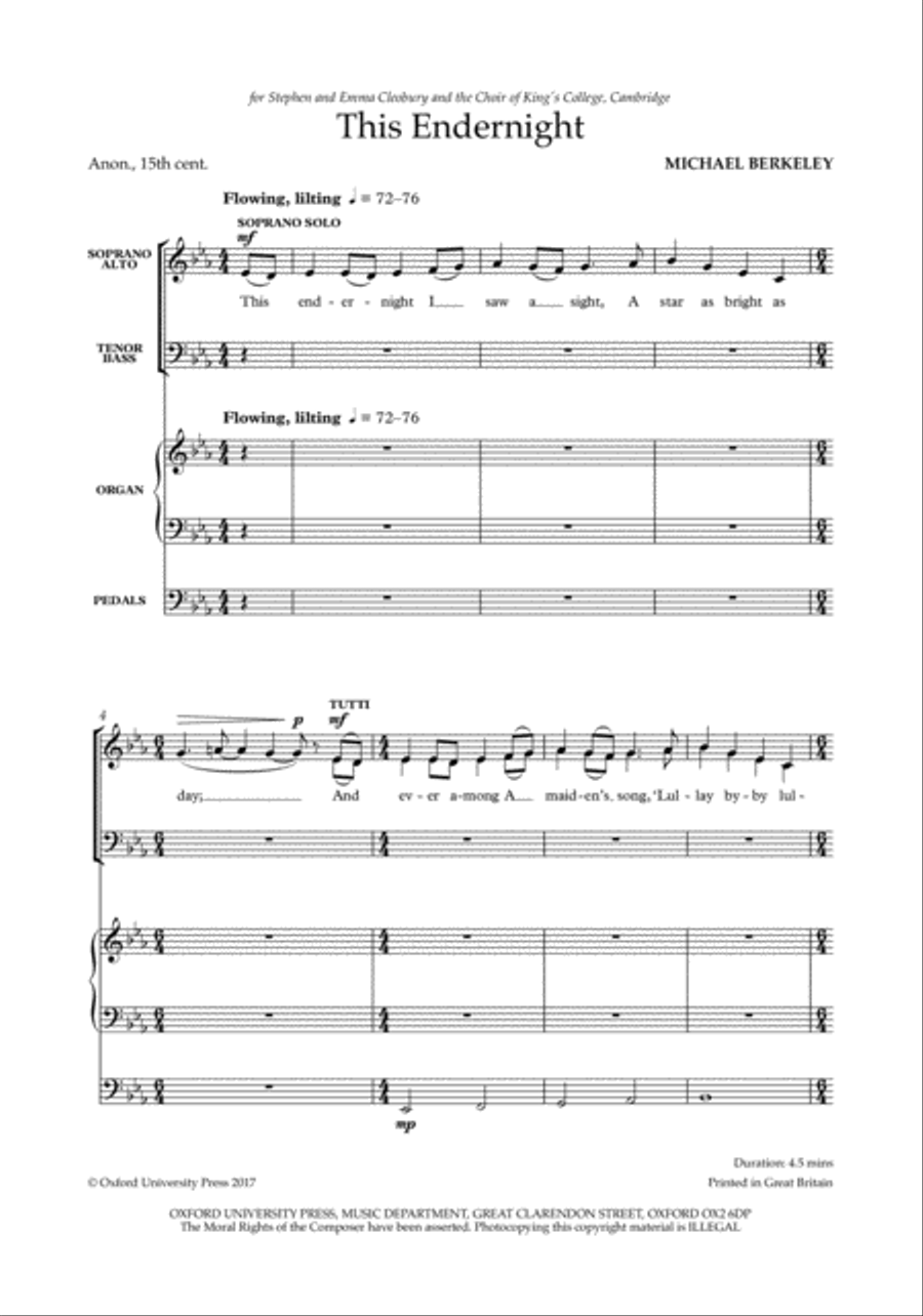 This Endernight This Endernight 4-Part scores gallery preview page 2