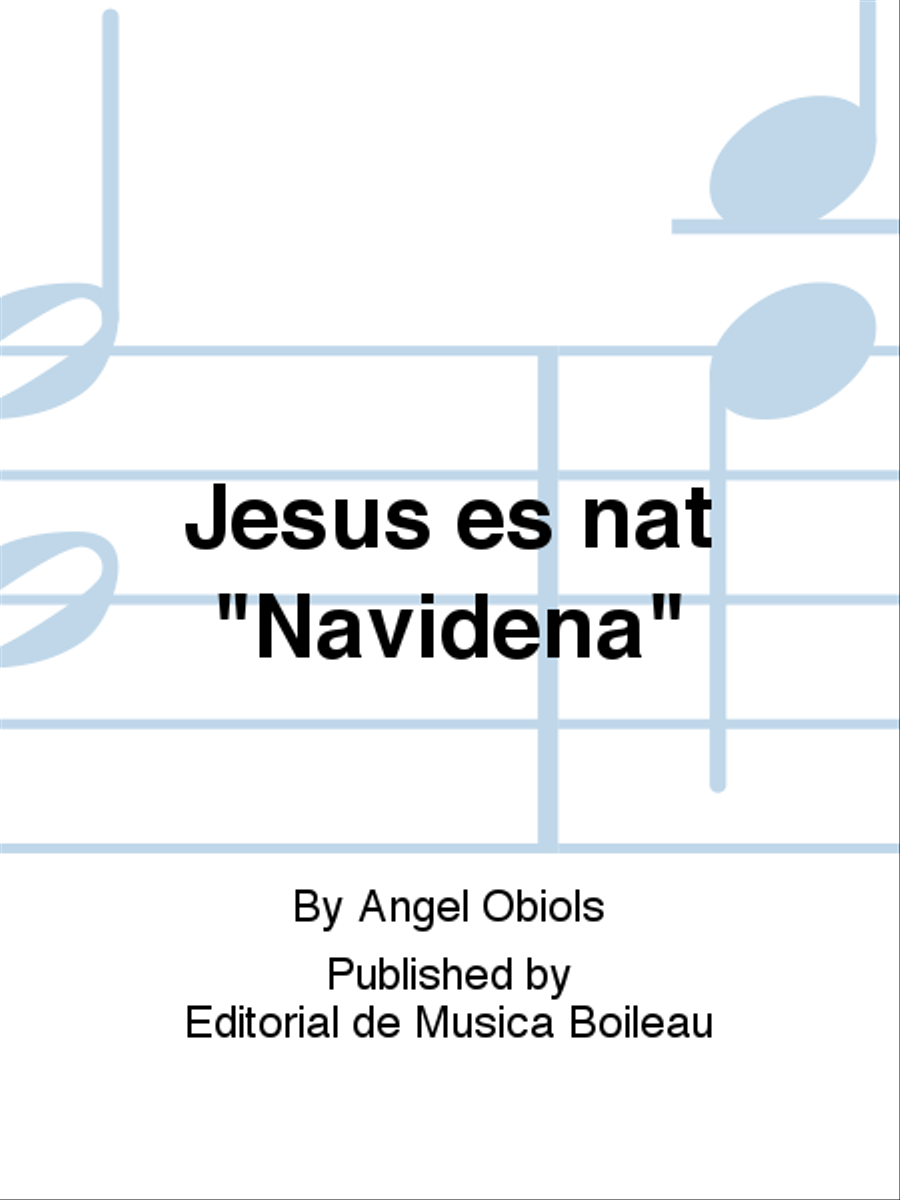 Jesus es nat Jesus es nat