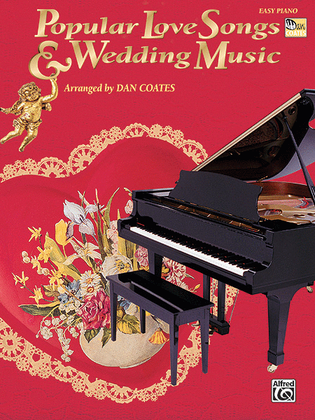 Book cover for Popular Love Songs & Wedding Music - Easy Piano