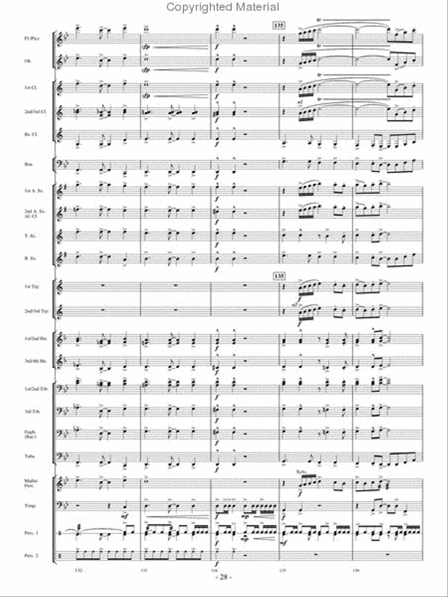 Ascentium Ascentium Concert Band scores gallery preview page 27