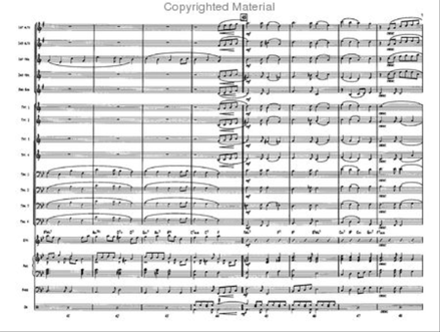 And The Angels Swing Jazz Ensemble scores gallery preview page 7