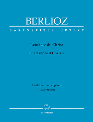 Book cover for L'enfance du Christ, op. 25 Holoman 130