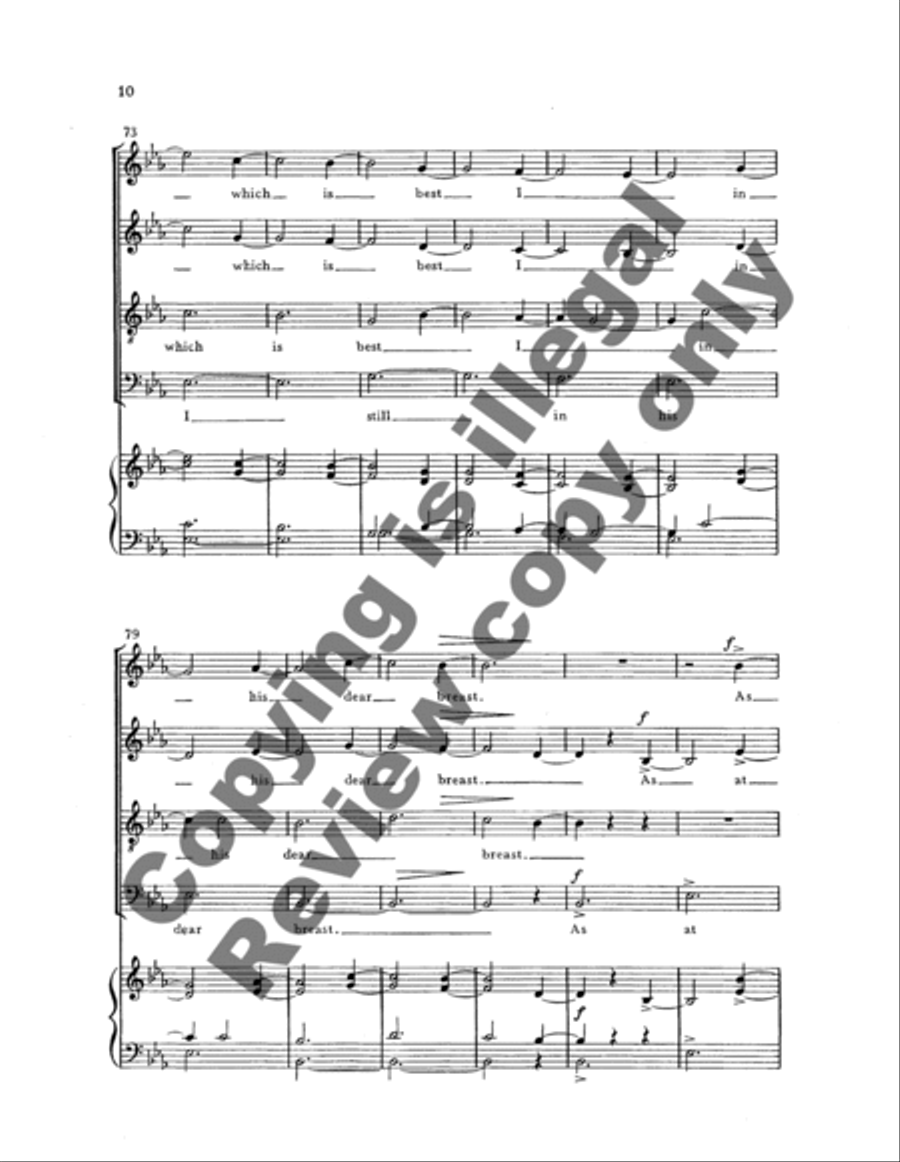 Sweet Harmony 4-Part scores gallery preview page 13