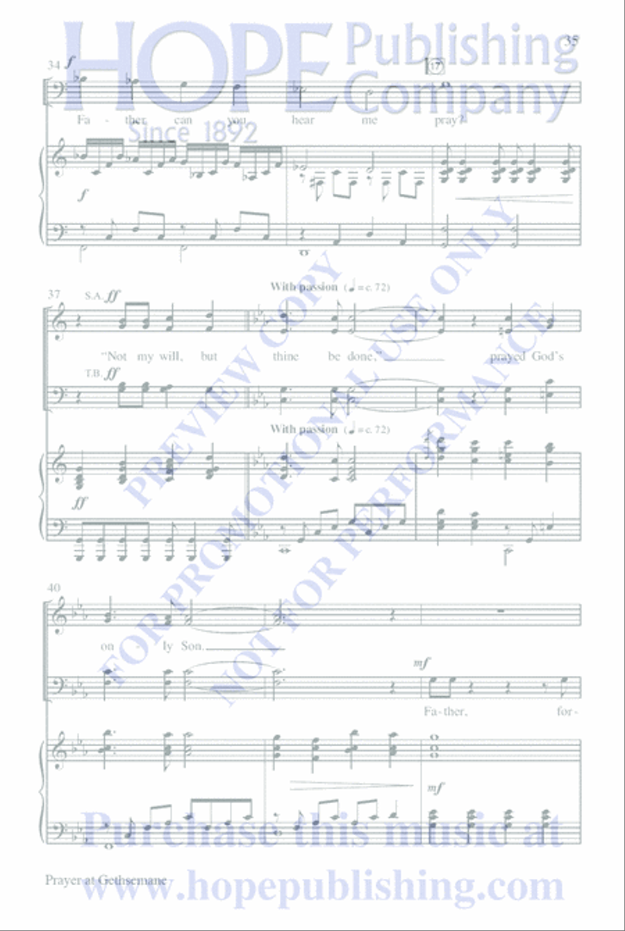 Who Is Jesus? 4-Part scores gallery preview page 59