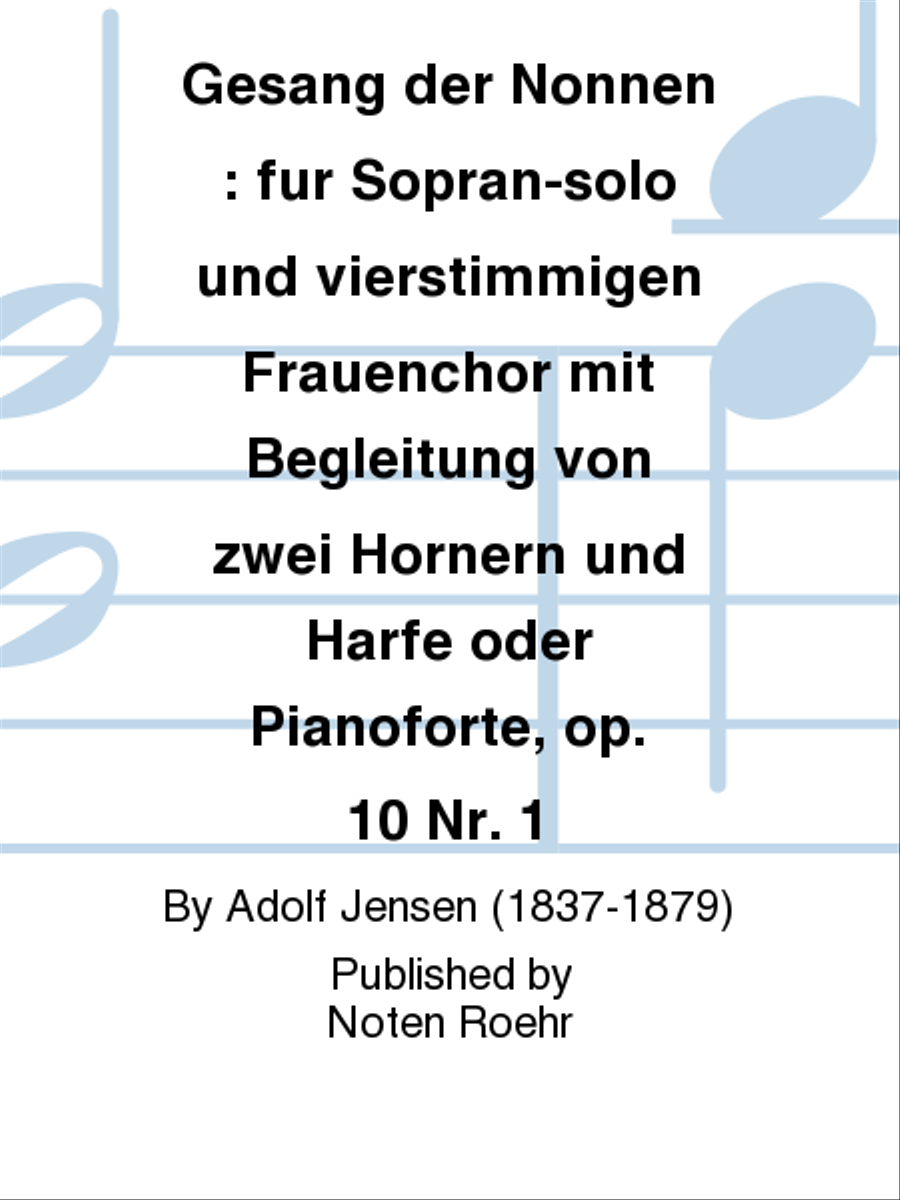 Gesang der Nonnen Gesang der Nonnen 4-Part scores gallery preview page 1