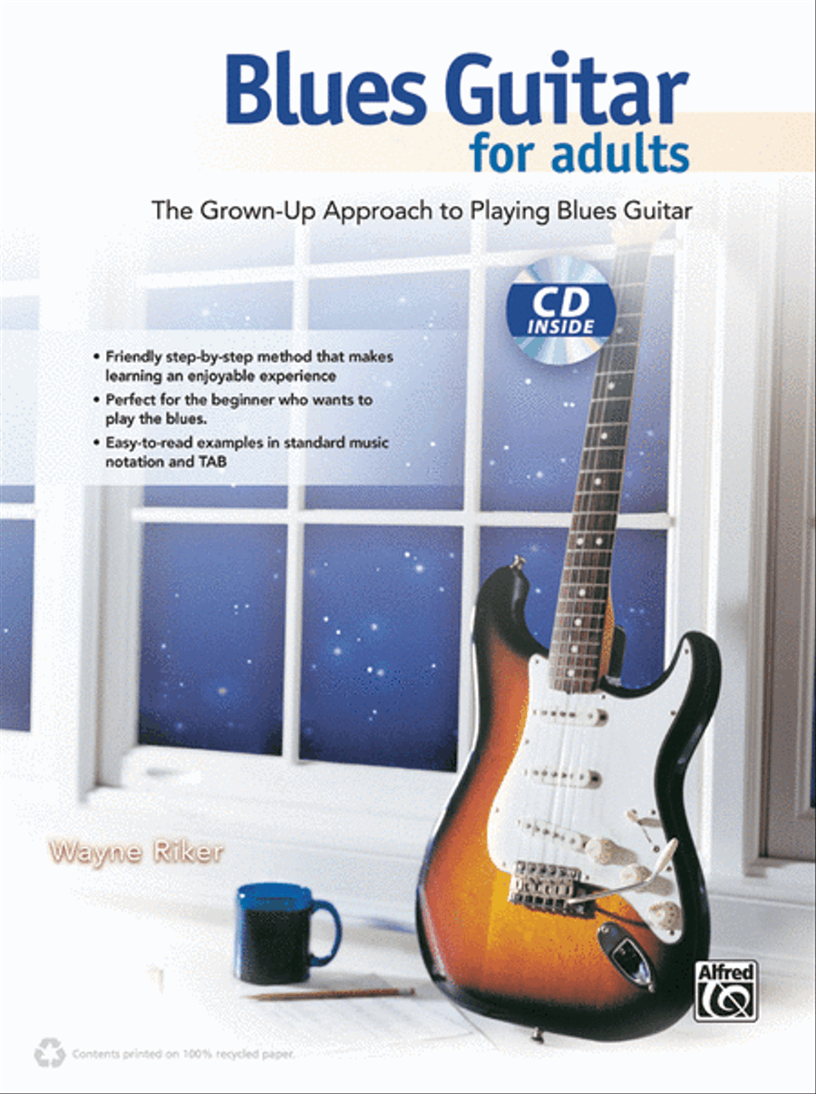Blues Guitar for Adults Blues Guitar for Adults Electric Guitar scores gallery preview page 1