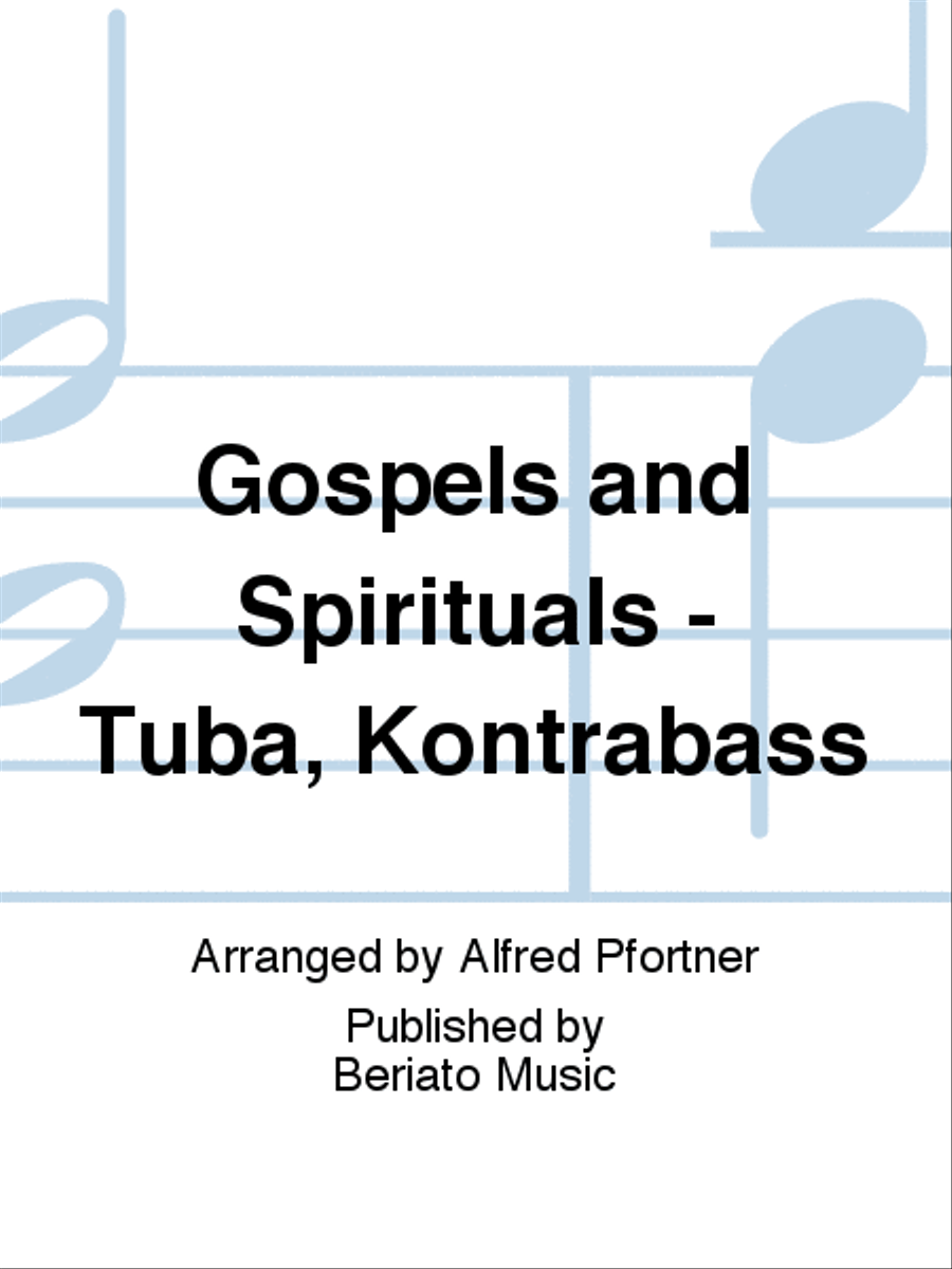 Gospels and Spirituals - Tuba, Kontrabass Tuba scores gallery preview page 1