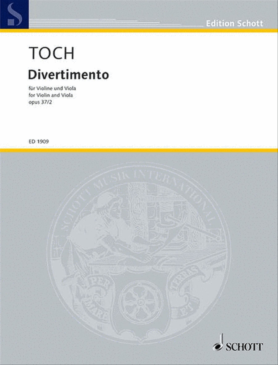 Divertimento Divertimento Viola scores gallery preview page 1