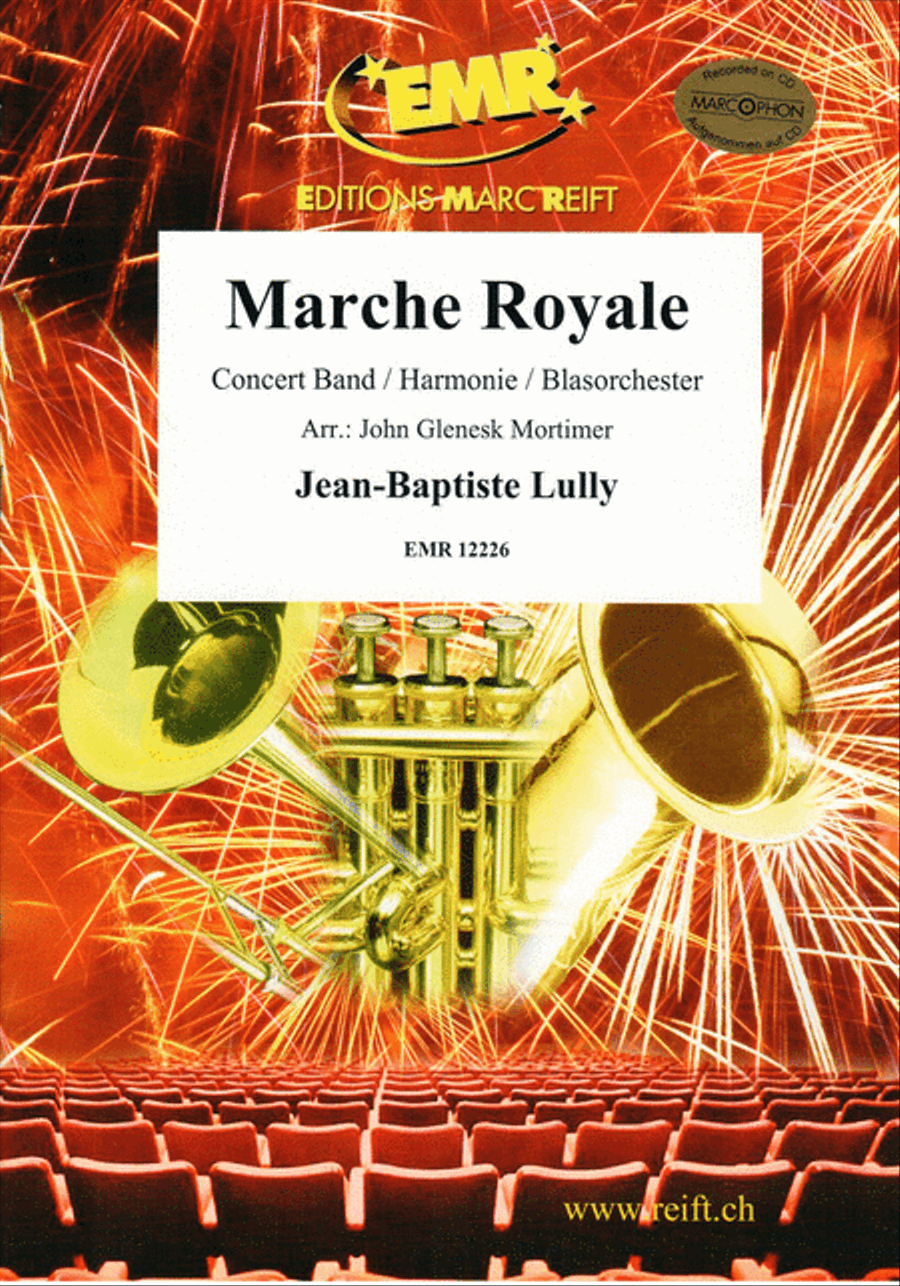 Marche Royale Concert Band scores gallery preview page 1