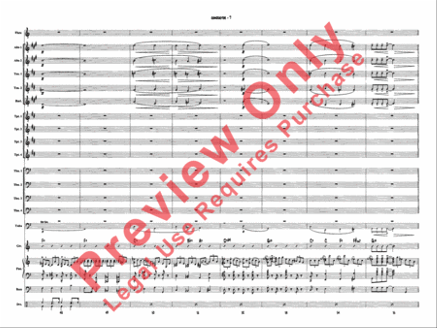 Blues in the Night Blues in the Night Jazz Ensemble scores gallery preview page 10