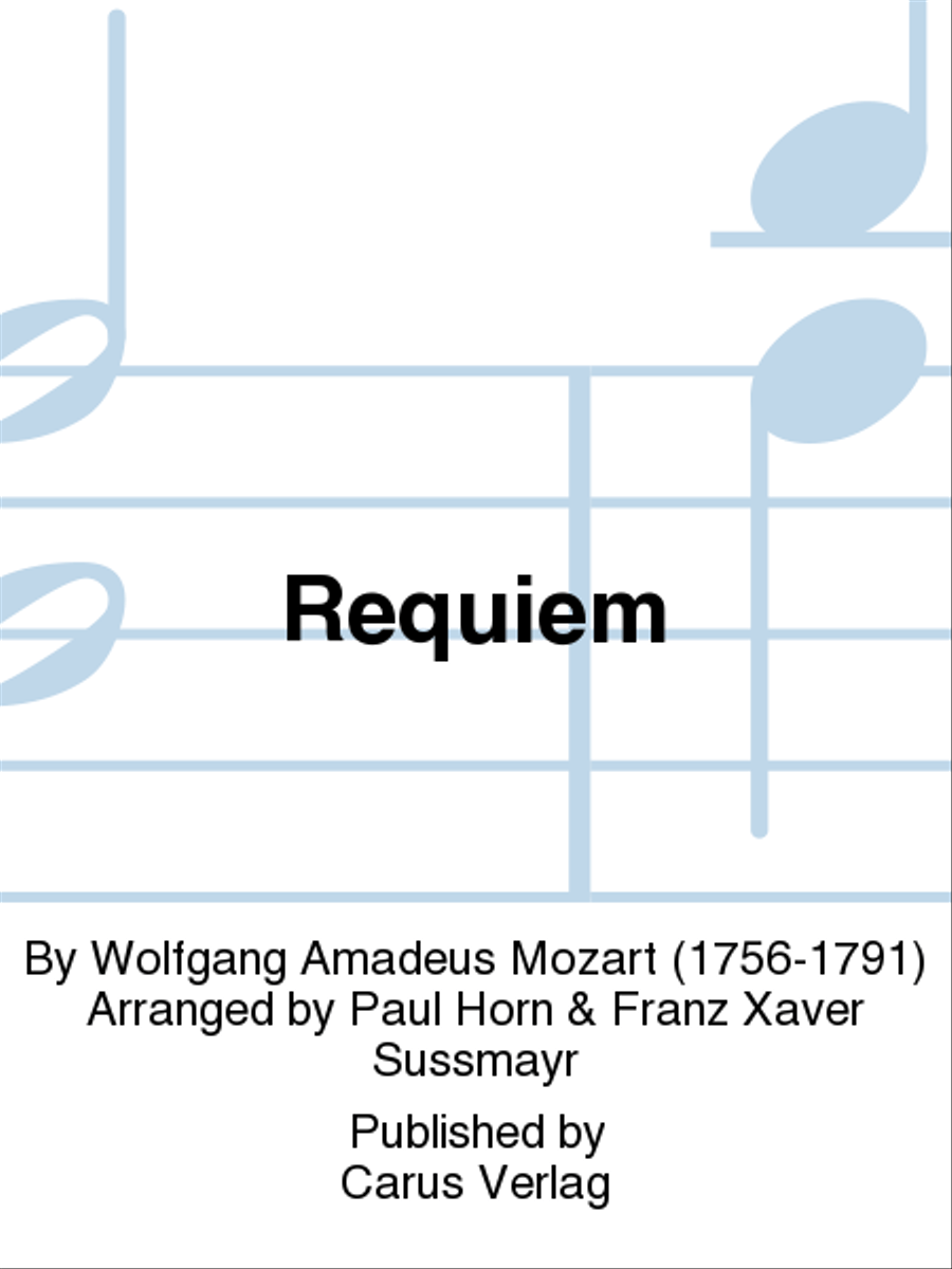 Requiem Requiem Organ scores gallery preview page 1