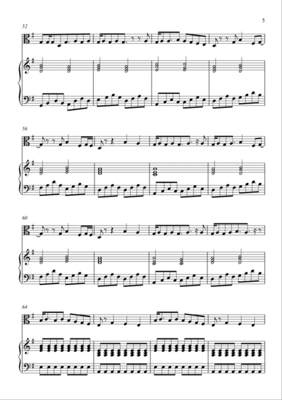 Welcome To The Black Parade Small Ensemble scores gallery preview page 5