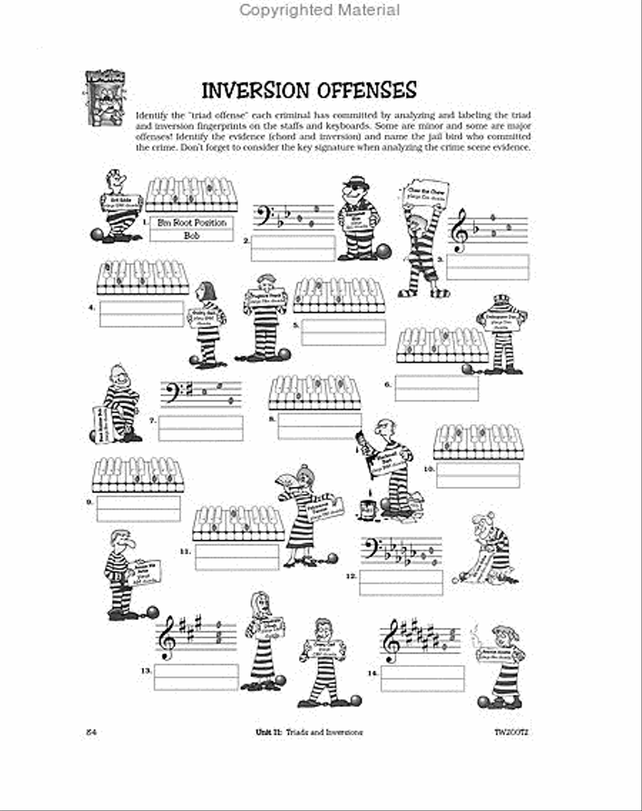 Theory Gymnastics for Teens & Adults: Accelerando 2 Piano Method scores gallery preview page 5