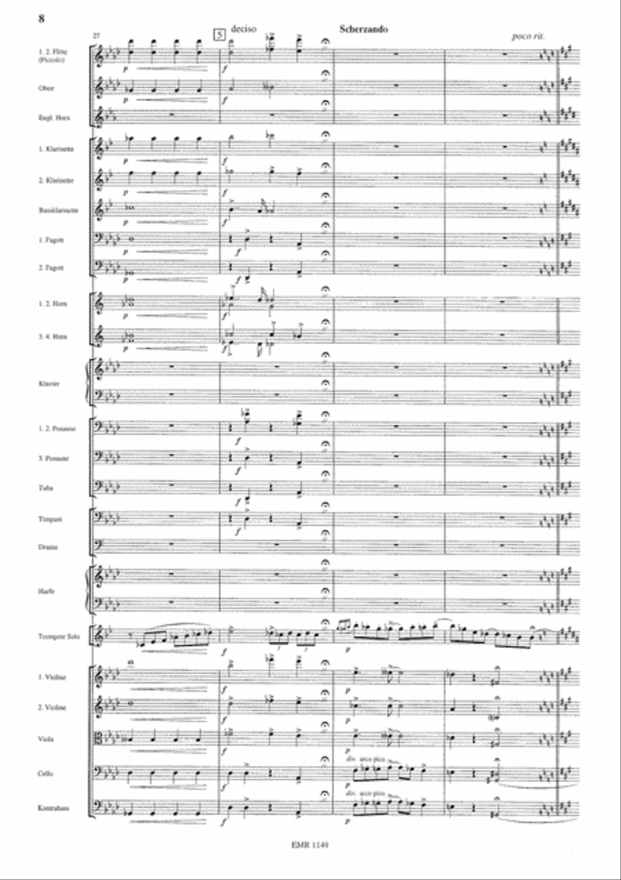 Rhapsody In Blue Orchestra scores gallery preview page 9