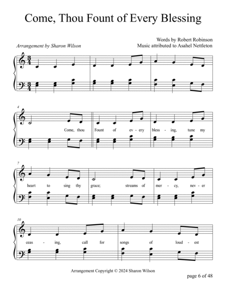 20 Easy Christian Classics, BOOK 2 (Two Octave, Early-Intermediate Piano Solos) image number null