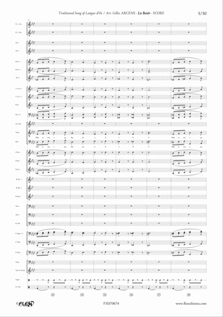 1244 - 1- Lo Boier 1244 - 1- Lo Boier Men's Choir scores gallery preview page 5