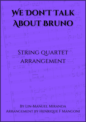 Book cover for We Don't Talk About Bruno