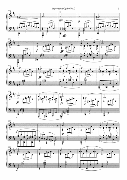 Schubert Impromptu Op.90 No.1 image number null