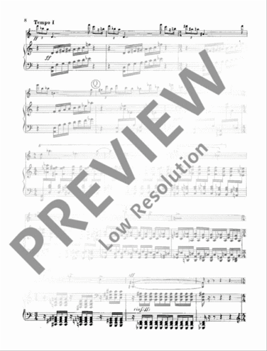 Sonata Sonata Violin Solo scores gallery preview page 9