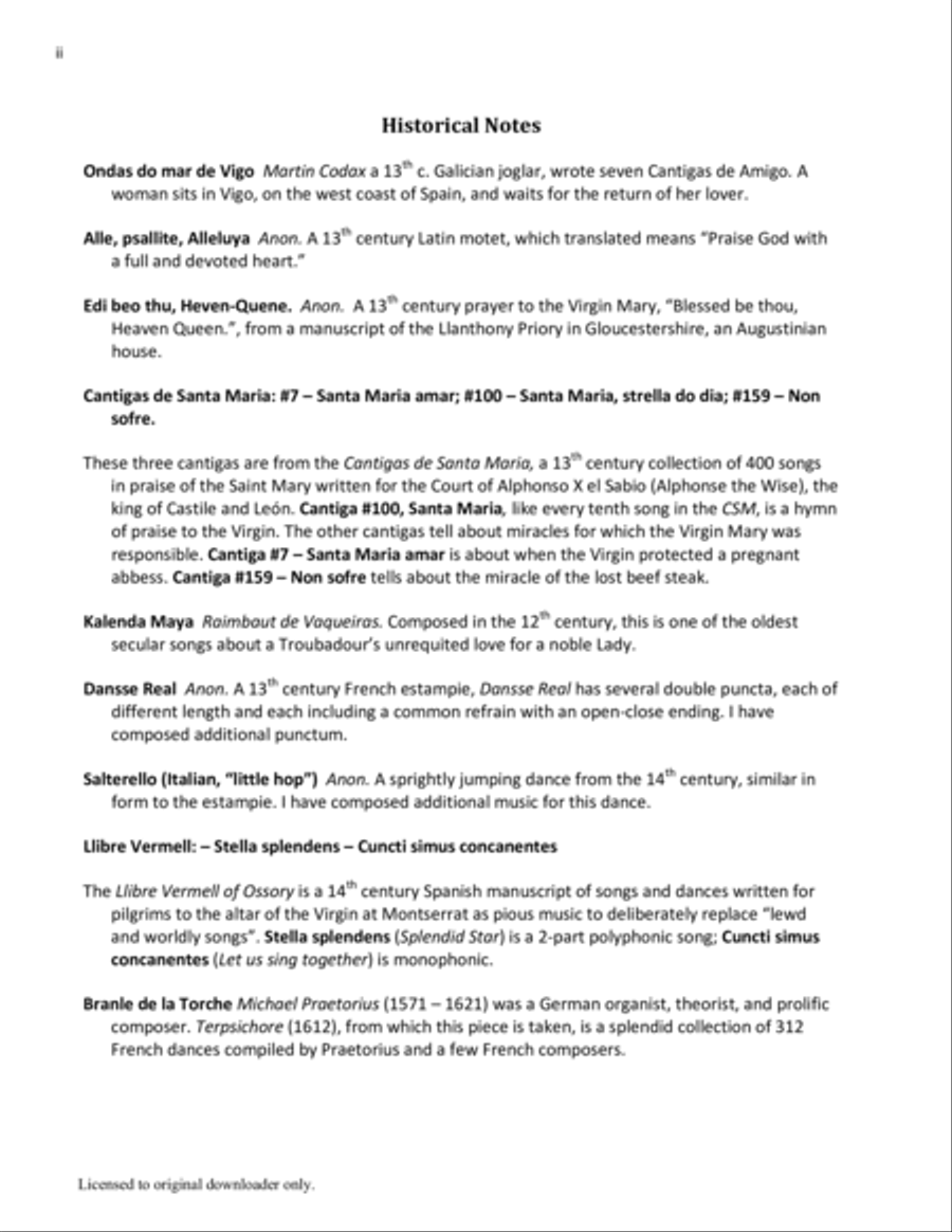 The Royale Harpist Harp scores gallery preview page 5