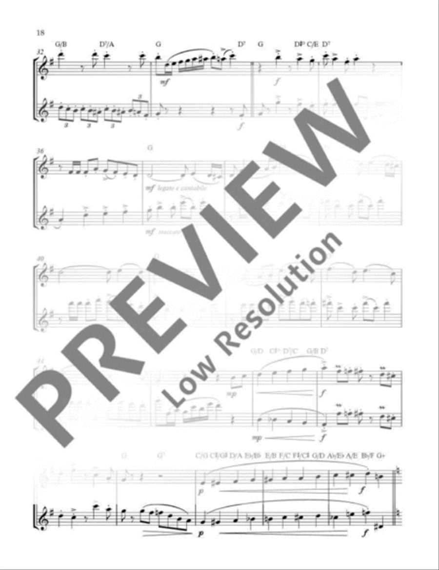 Argentinian Tango and Folk Tunes for Flute Flute Solo scores gallery preview page 19