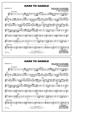 Hard to Handle (arr. Paul Murtha) - Baritone T.C.