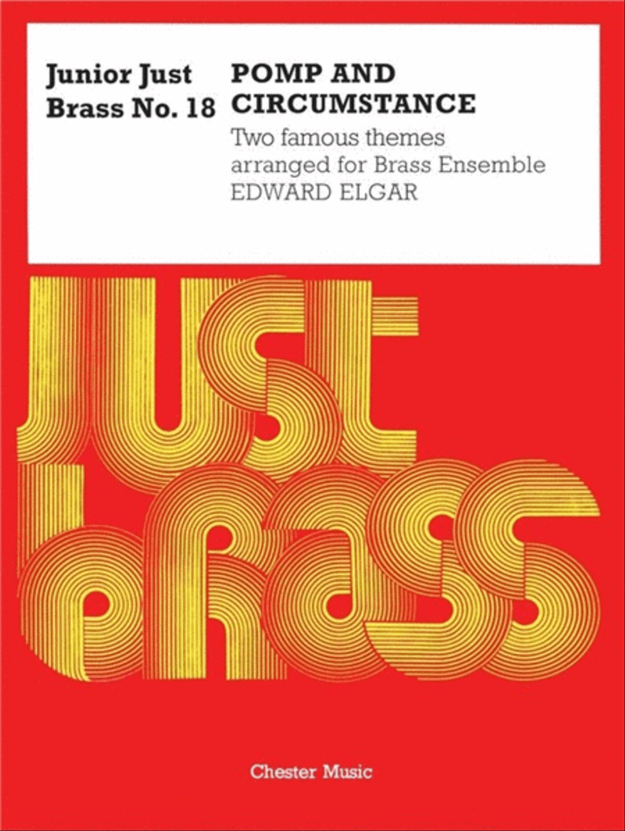 Junior Just Brass 18 Pomp & Circumstance Sc/Pts Brass Ensemble scores gallery preview page 1