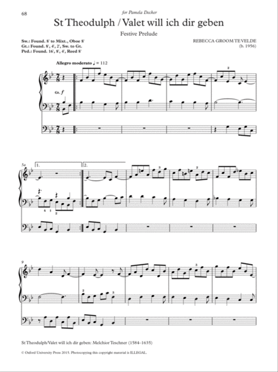 Oxford Hymn Settings for Organists: Lent and Passiontide Organ Solo scores gallery preview page 3