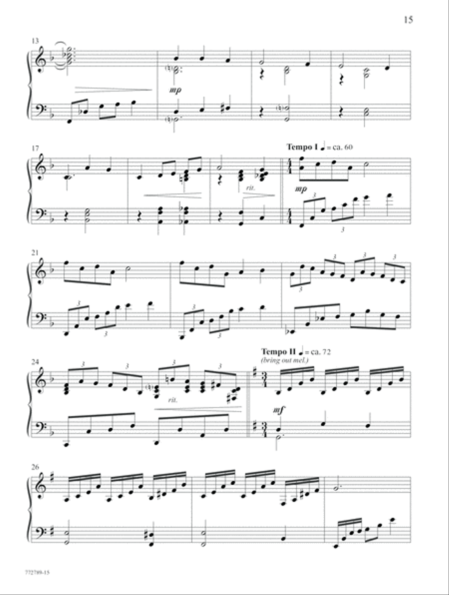 Playing the Psalms Playing the Psalms Piano Solo scores gallery preview page 9