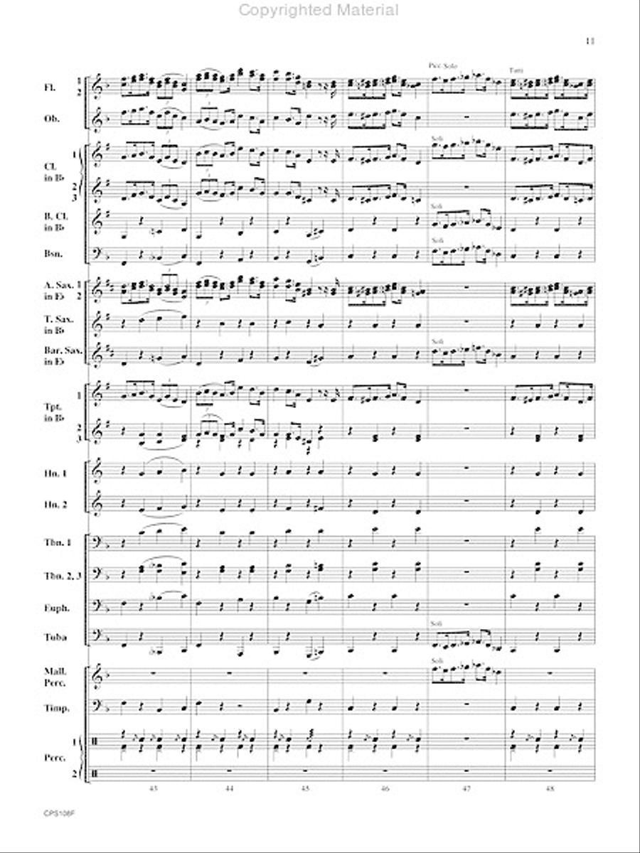 Aisling Gaelach Concert Band scores gallery preview page 12