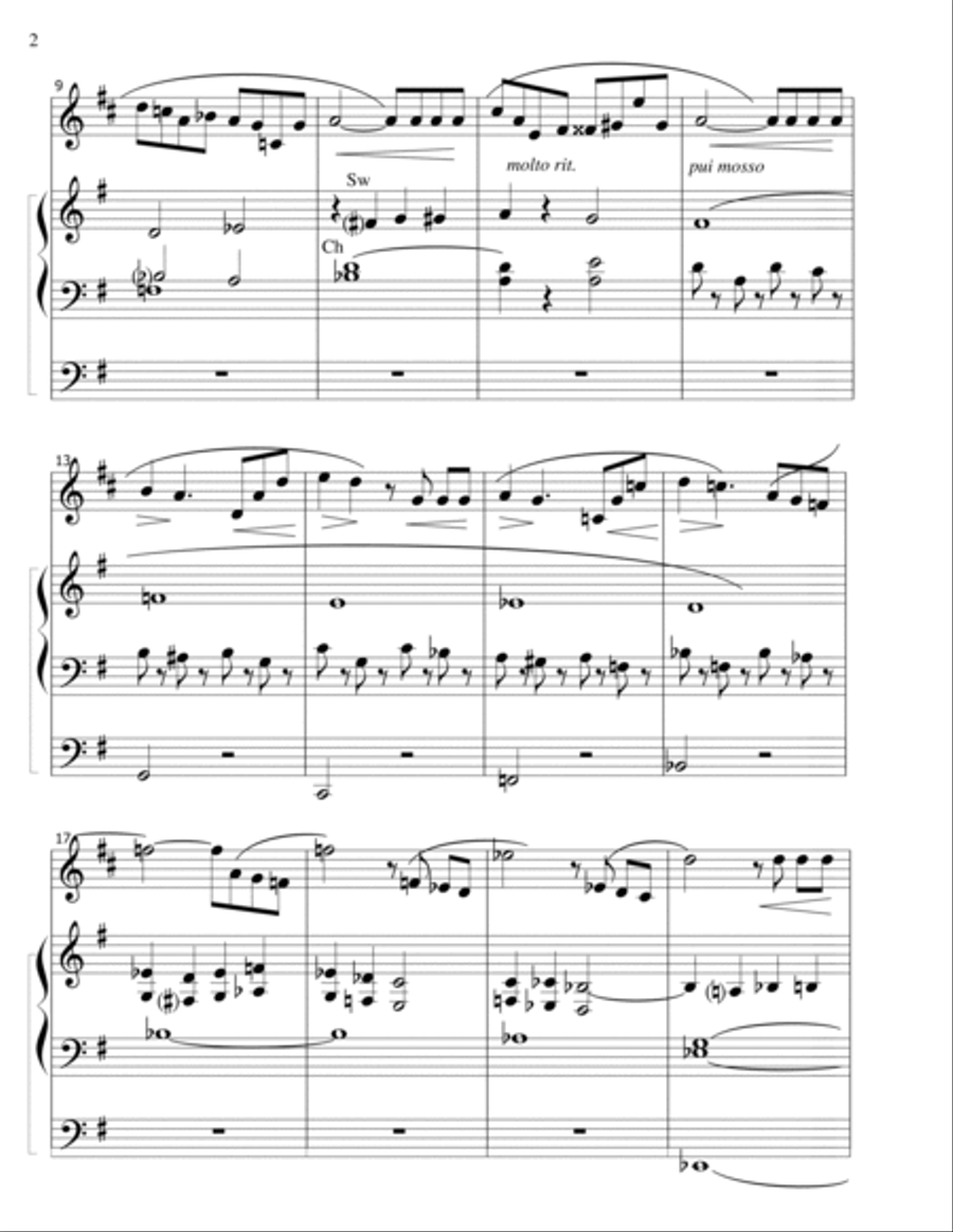 Recit de Hautbois Brass Duet scores gallery preview page 2