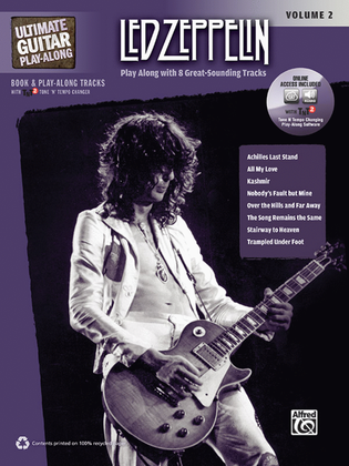 Book cover for Ultimate Guitar Play-Along Led Zeppelin, Volume 2