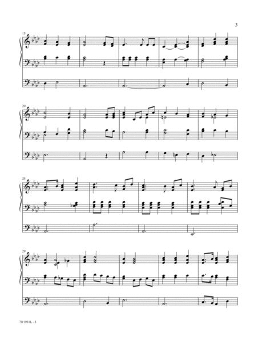 The Organist's Library, Vol. 58 Organ Solo scores gallery preview page 3