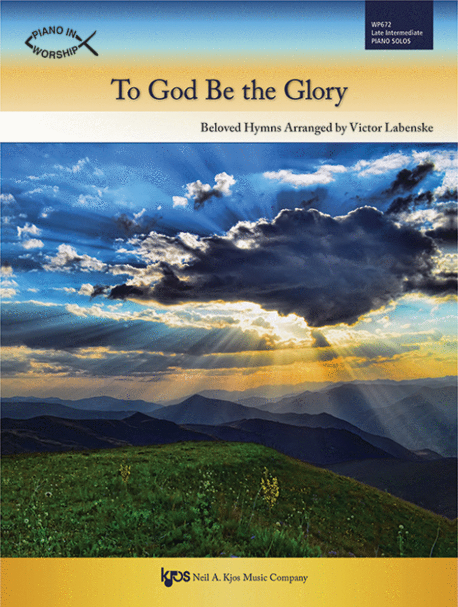To God Be the Glory Piano Solo scores gallery preview page 1