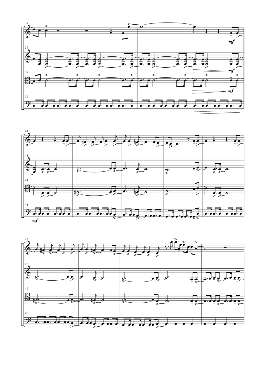 Waterloo String Quartet scores gallery preview page 4