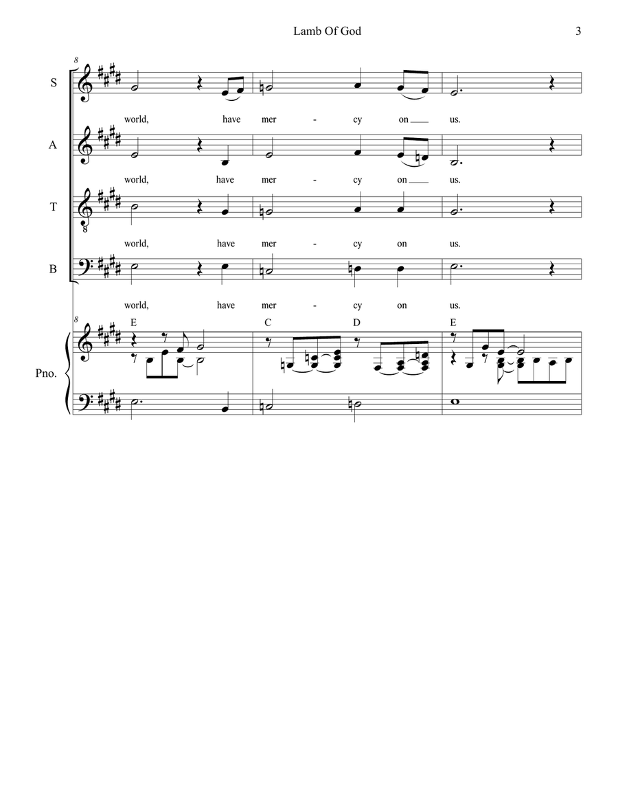 Lamb of God (from 