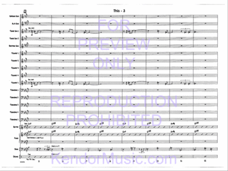 This Jazz Ensemble scores gallery preview page 5