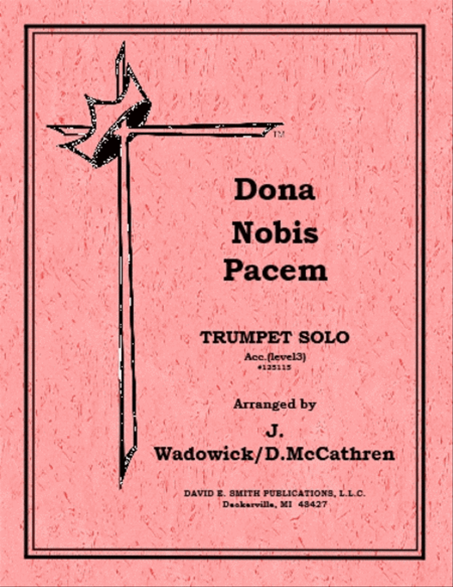 Dona Nobis Pacem Cornet scores gallery preview page 1