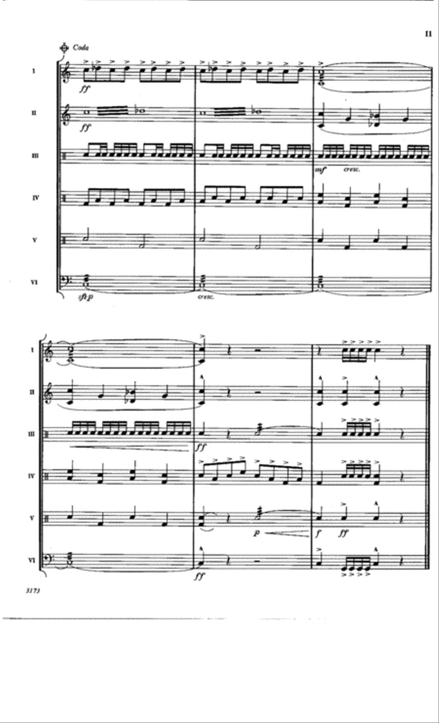 The Winding River Percussion Ensemble scores gallery preview page 11
